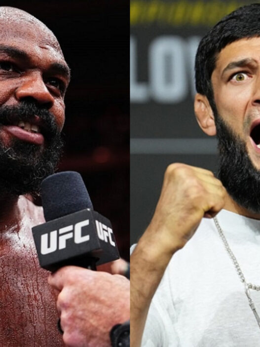 Jon Jones conseille Khamzat Chimaev apr&egrave;s sa premi&egrave;re d&eacute;faite : &laquo; La meilleure version de soi-m&ecirc;me se r&eacute;v&egrave;le apr&egrave;s une d&eacute;faite &raquo;