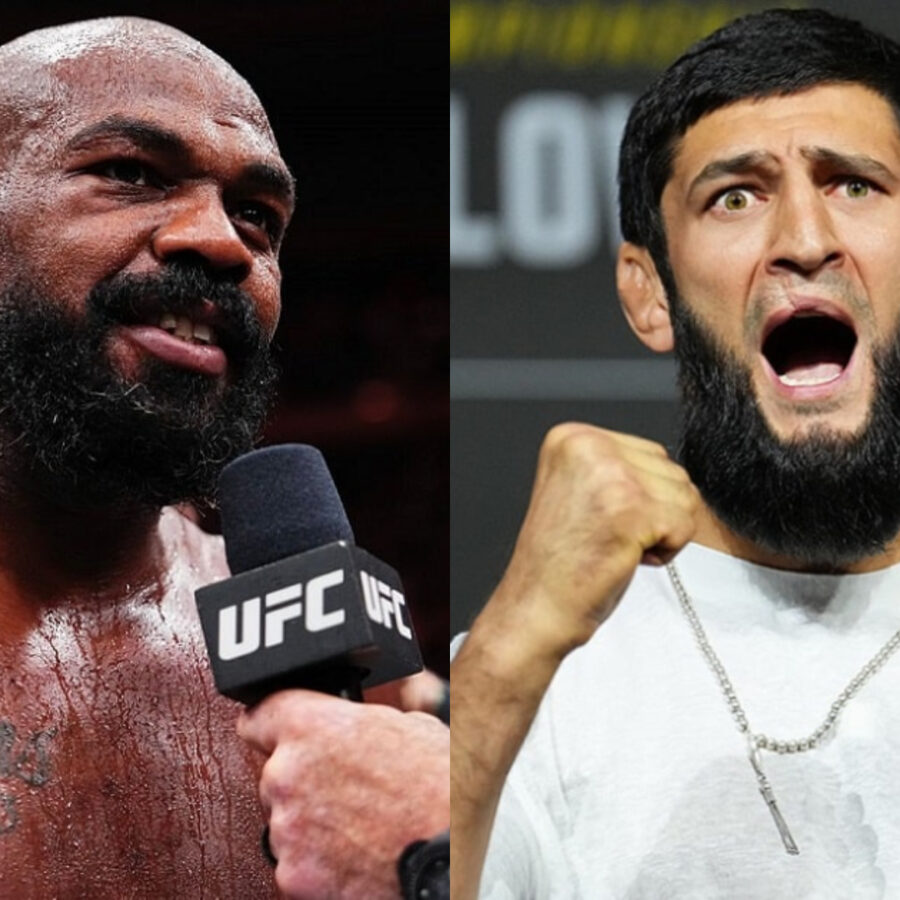 Jon Jones conseille Khamzat Chimaev apr&egrave;s sa premi&egrave;re d&eacute;faite : &laquo; La meilleure version de soi-m&ecirc;me se r&eacute;v&egrave;le apr&egrave;s une d&eacute;faite &raquo;