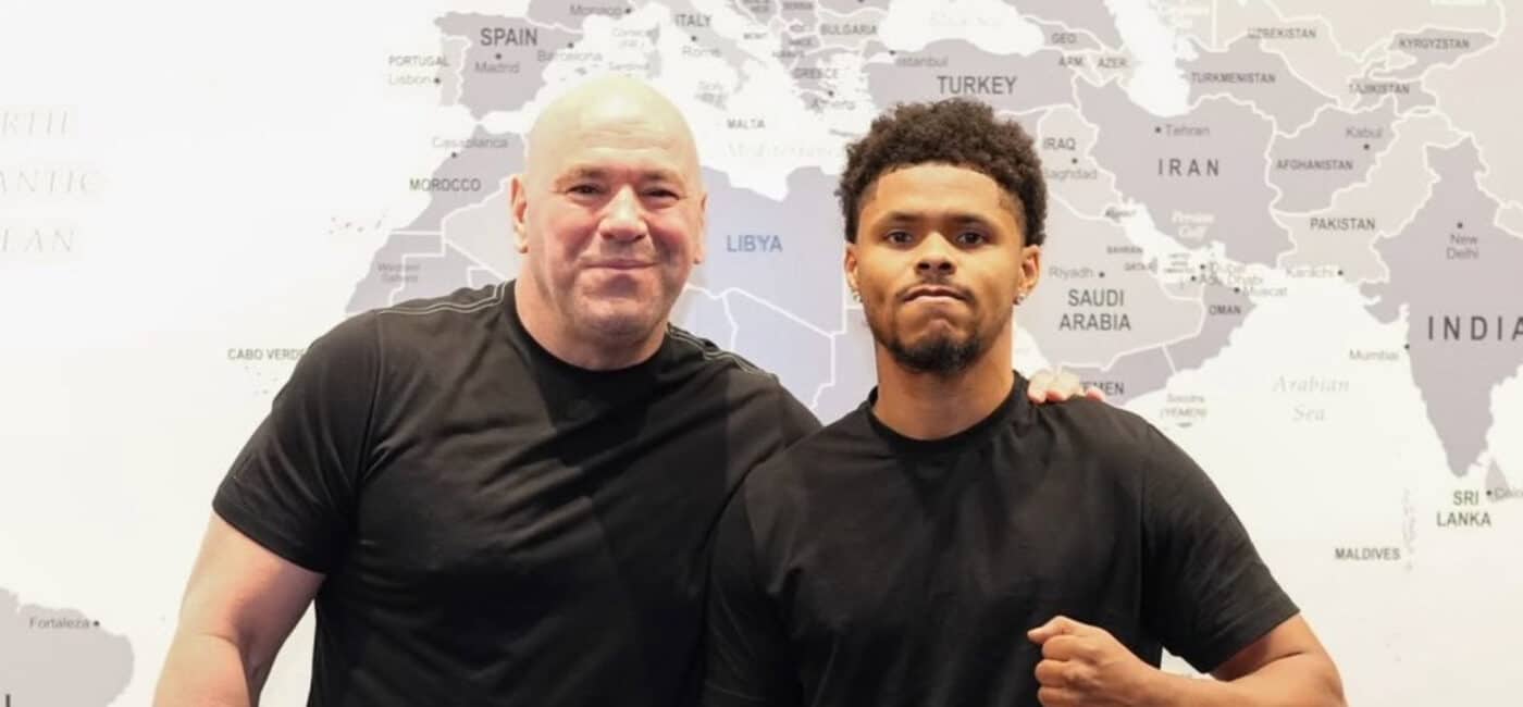 Le prodige Shakur Stevenson signe chez Dana White
