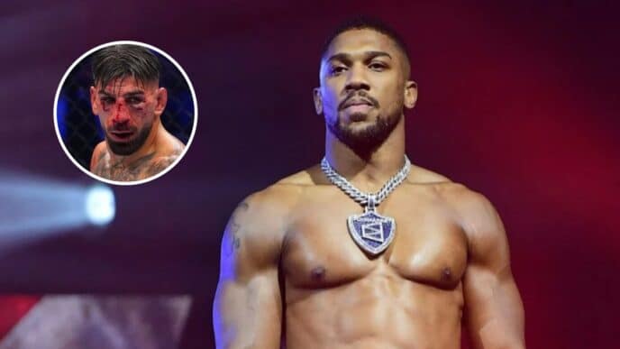 anthony joshua choque ilia topuria justin gaethje