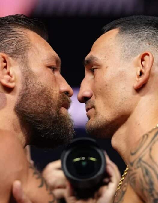 derniers mots mcgregor holloway ufc 329