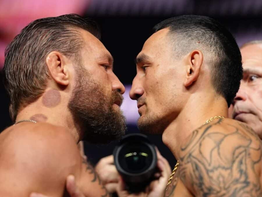 derniers mots mcgregor holloway ufc 329