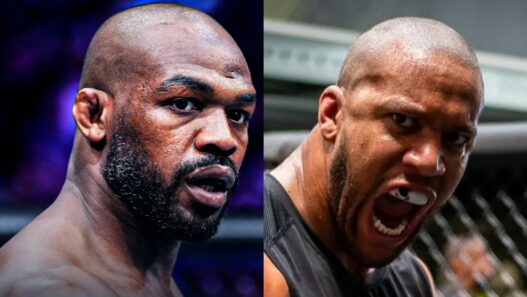 Jon Jones et Ciryl Gane se sont affront&eacute;s &agrave; l'UFC 285.
