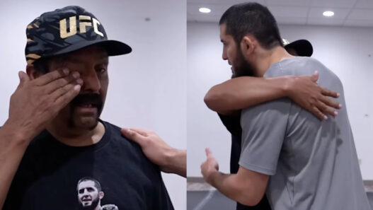 &laquo; C&rsquo;est mon r&ecirc;ve &raquo; : le geste bouleversant d&rsquo;Islam Makhachev envers un fan atteint d&rsquo;un cancer &eacute;meut l&rsquo;UFC