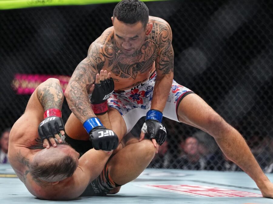 max holloway tacle conor mcgregor après ufc 329