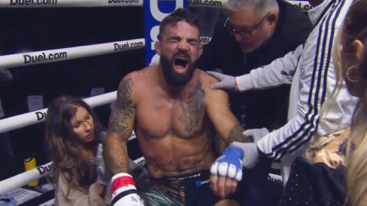 mike perry epaule disloquée tko premier round