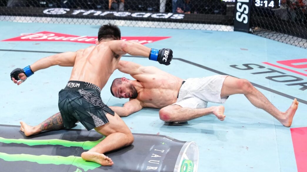 team khabib reagit defaite umar nurmagomedov