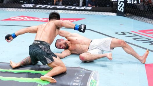 team khabib reagit defaite umar nurmagomedov