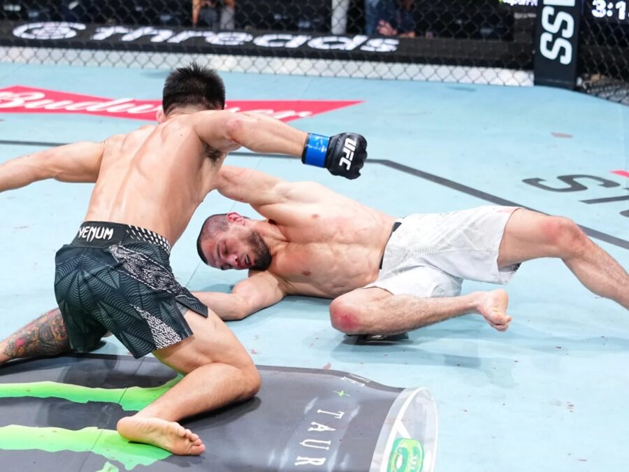 team khabib reagit defaite umar nurmagomedov