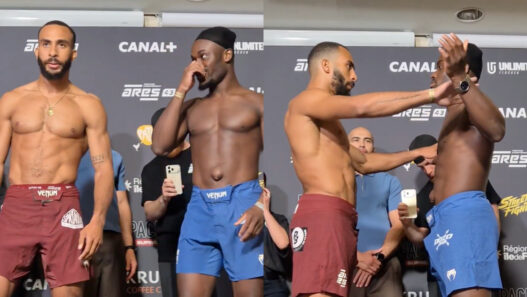 ares 43 face a face tendu alexis barboza Ilyasse Drabo