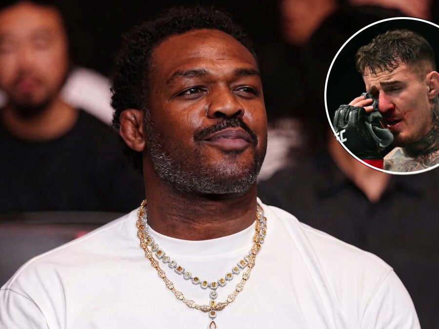 jon jones blessure tom aspinall
