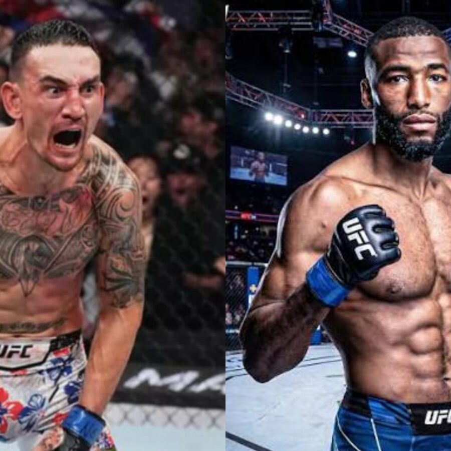 Max Holloway et Salahdine Parnasse &agrave; l'UFC.