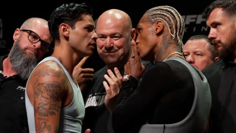 ryan garcia vs conor benn face à face bouillant
