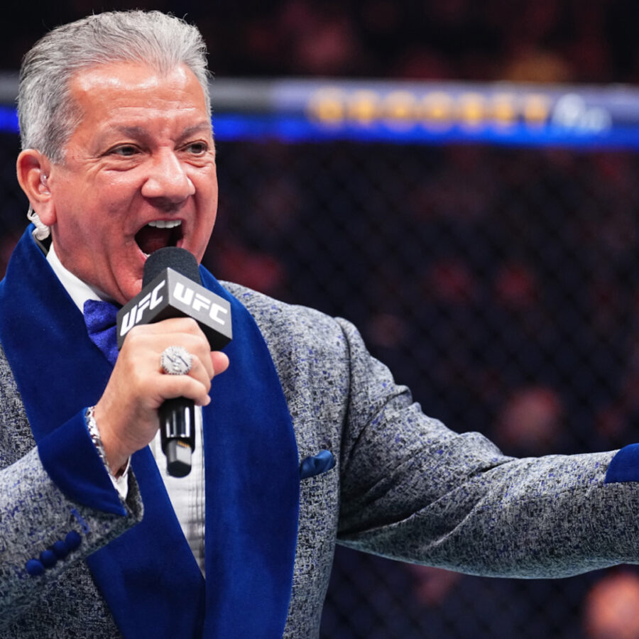 UFC &ndash; Pour Bruce Buffer, seuls trois combattants m&eacute;ritent vraiment son introduction ultime