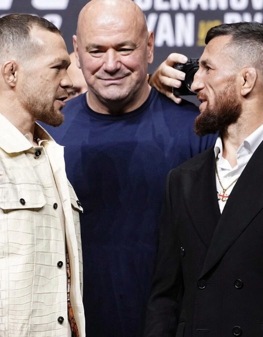 Merab Dvalishvili menace Petr Yan UFC 333 sous tension