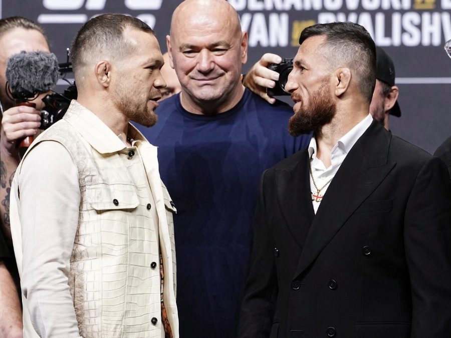 Merab Dvalishvili menace Petr Yan UFC 333 sous tension